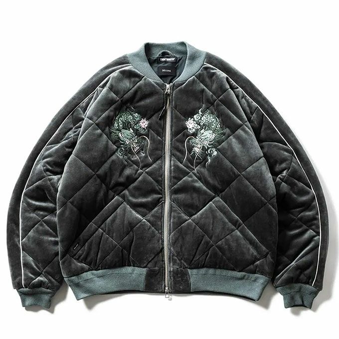 TIGHTBOOTH PRODUCTION VELOUR SOUVENIR JKT (TIGHTBOOTH x DELUXE